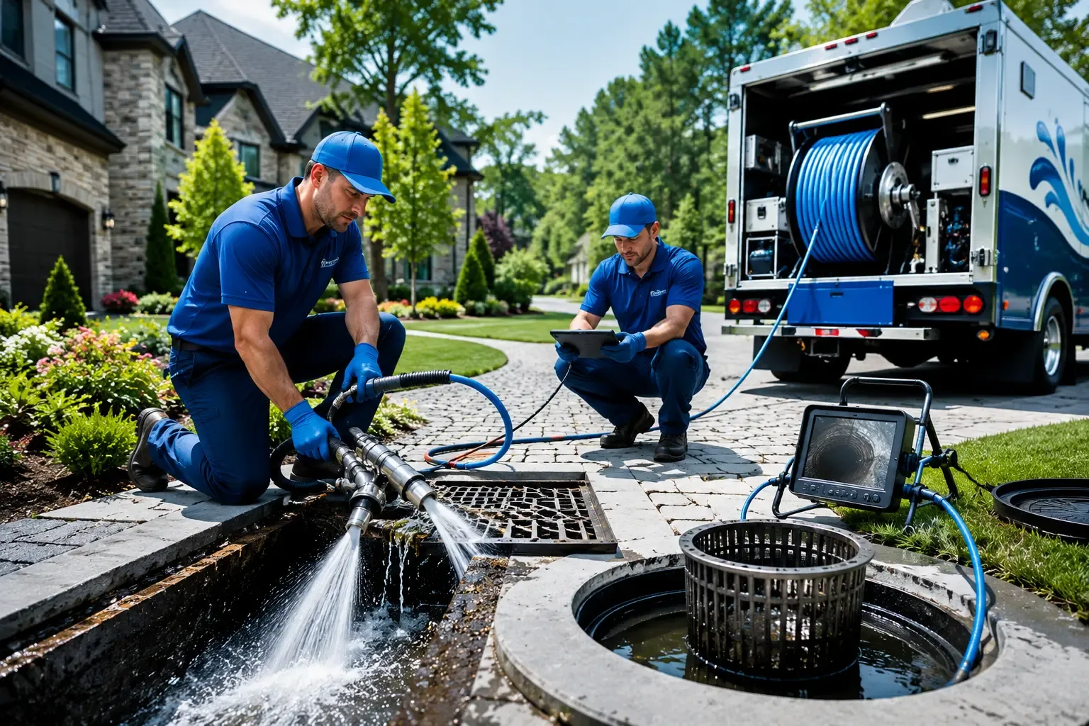 Local outdoor drain cleaning professionals in Evington, VA